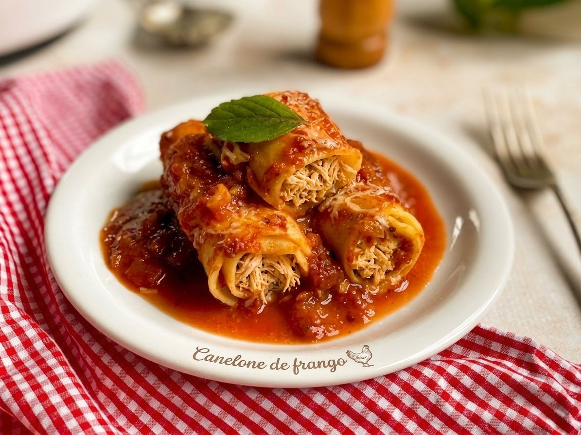 CANELONE DE FRANGO